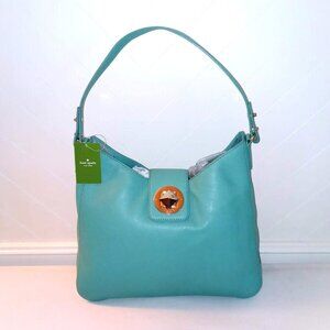 Kate Spade Jamie WKRU2585 Chrystie Street Verna Green Leather Shoulder B…